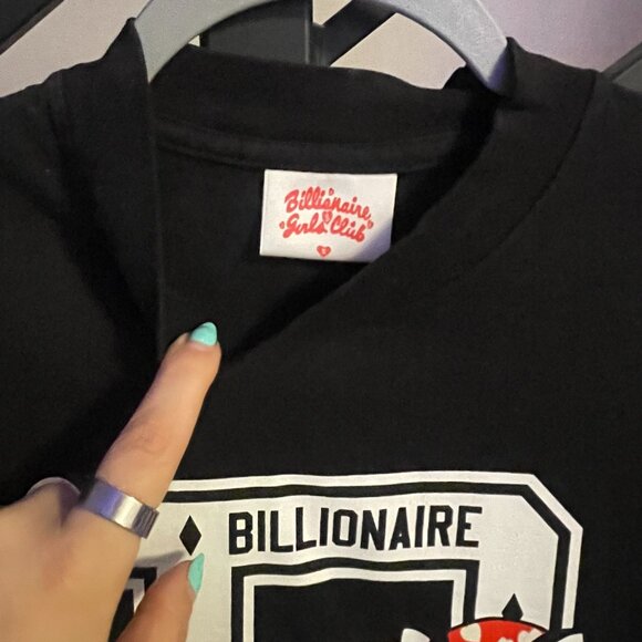 BILLIONAIRE GIRLS CLUE Tee - AUTHENTIC, unworn with tags! - Picture 3 of 3